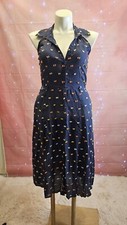  NWT Ella Moss Anthropologie Cut Out Back Zuma  Maxi Dress LARGE MSRP $129.50