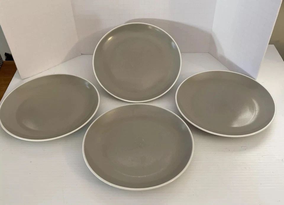 Juego de 4 platos de ensalada/almuerzo 222 QUINTO (PTS) adoquines en perfecto estado Foto 4 de 4