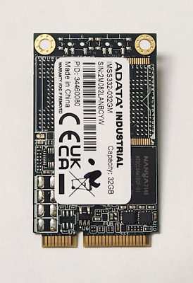 ADATA INDUSTRIAL 32GB mSATA MLC NAND SSD IMSS332-032GM OEM TESTED