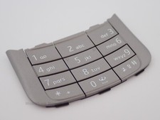 Originale Nokia 6710 Navigator Alpha Keymat | Tastiera Titanium 9790C03 NUOVO