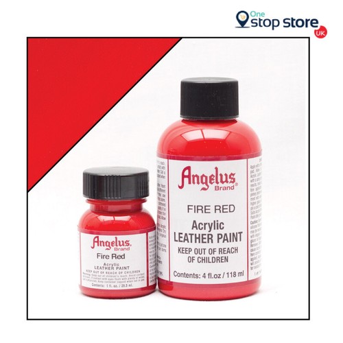 Angelus Acrylic Leather Paint for Sneaker Boot Shoes Bag - All Colours - 1oz/4oz - Picture 30 of 118