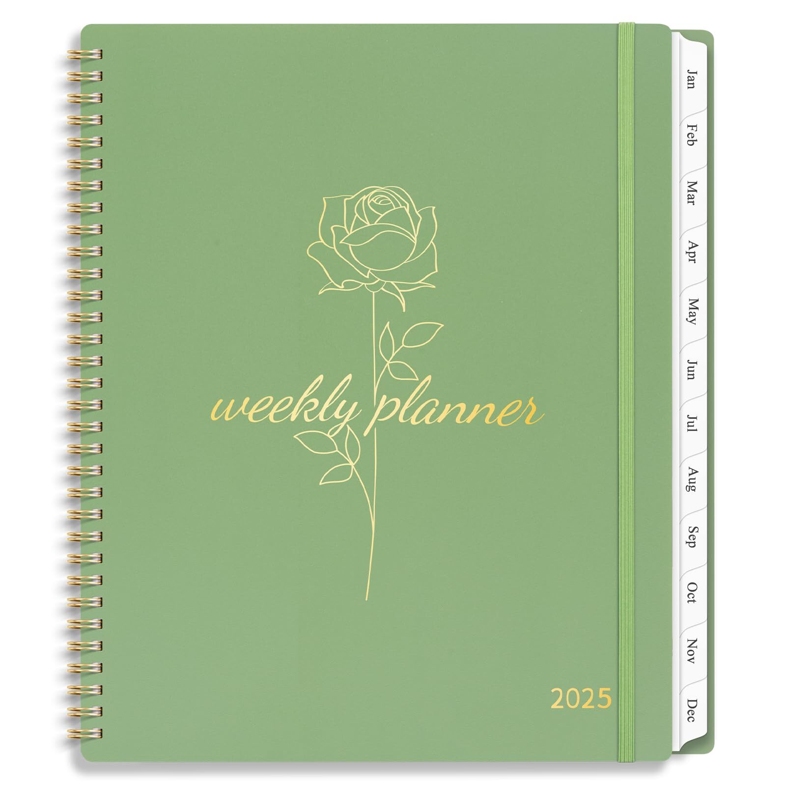 2025 Planner Weekly and Monthly Calendar Planner with Monthly Tabs 2025 Weekl...