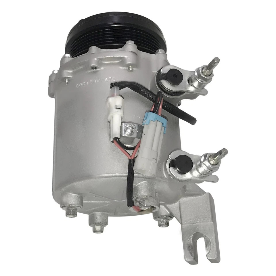 Compresor de aire acondicionado Ryc Reman GG499 para Chevrolet Uplander 3,9 L 2006 2007 2008 2009 Foto 4 de 4