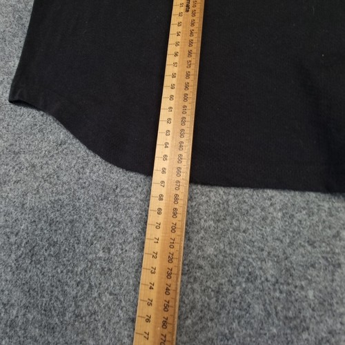 canterbury Shirt Womens 16 black cotton sports short sleeve t-shirt Size 16 - Picture 9 of 10