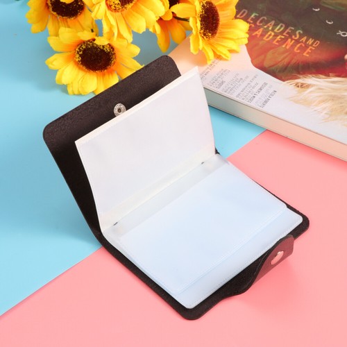 Credit Case Organizer Holder PU Small Bag Pouch with 12 Slots (Black) - Bild 2 von 9