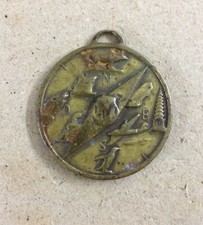 STELLA DEI VENTI-AUTO-AEREI-TRENI-INUSUALE MEDAGLIA PUBBLICITARIA-TOURING CLUB