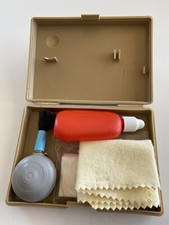 Vintage Vivitar Professional Lens Cleaning Kit for Camera w/Carrying Case boxJ