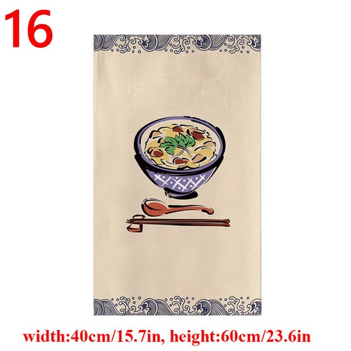 Japanese Half Curtain Hanging Flag Doorway Sushi Restaurant Kitchen Valance Arts - Picture 28 of 35