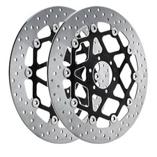 HONDA VFR800 6-C V-Tec ABS 2010 Brembo Floating Front Dual Brake Discs Pair