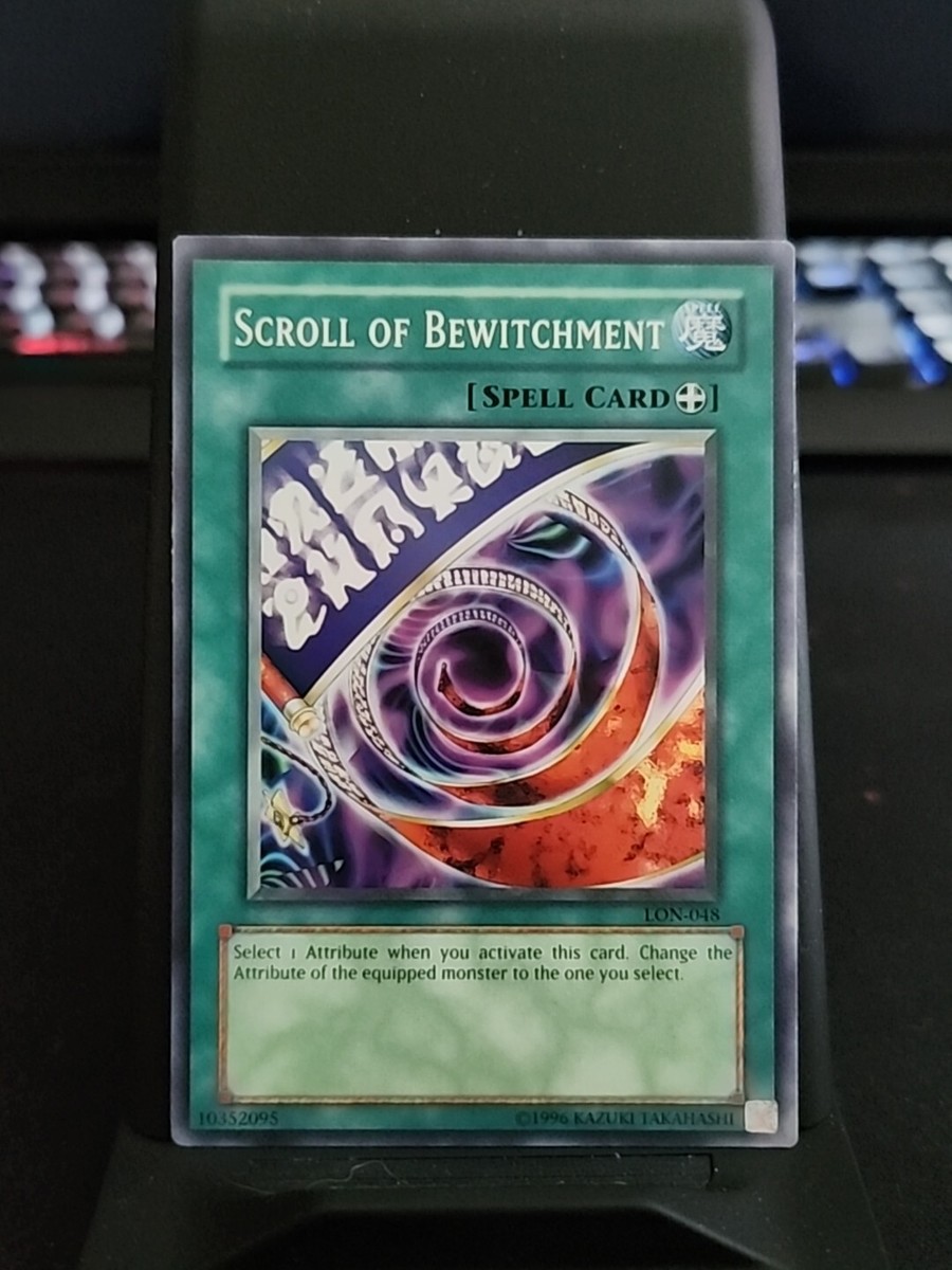 Scroll of Bewitchment - Yugioh Spell Card - Vintage | eBay Scroll of Bewitchment - Yugioh Spell Card - Vintage | eBay