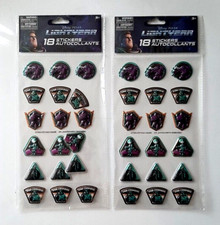 Disney Pixar Lightyear Dimensional Raised Stickers Lot of 2 Packs Toy Story