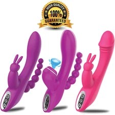 Multi-Function G-Spot and Clitoral Vibrator - Discreet, Waterproof, Rechargeable