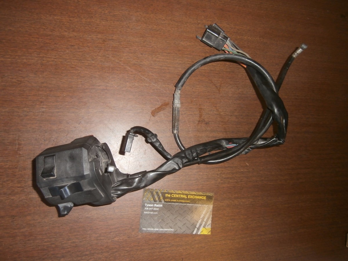 87 Kawasaki Ninja ZX7 ZX750R ZX750 GENUINE Handlebar L Lights