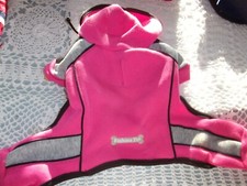 pink Jumpsuit DOG JACKET warm COAT Fashion pet XSmall XS hoodie