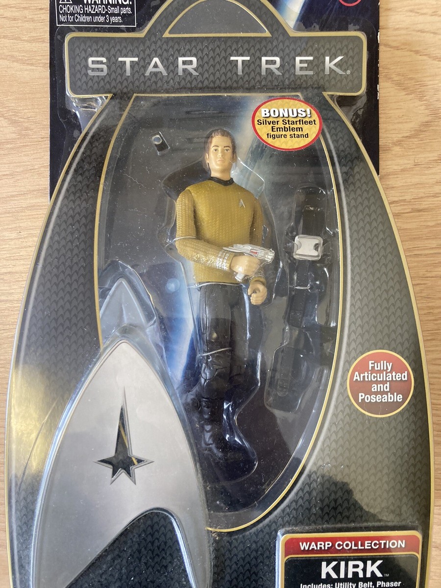 Star Trek - James T Kirk Warp Collection Action Figure 2009 - NEW