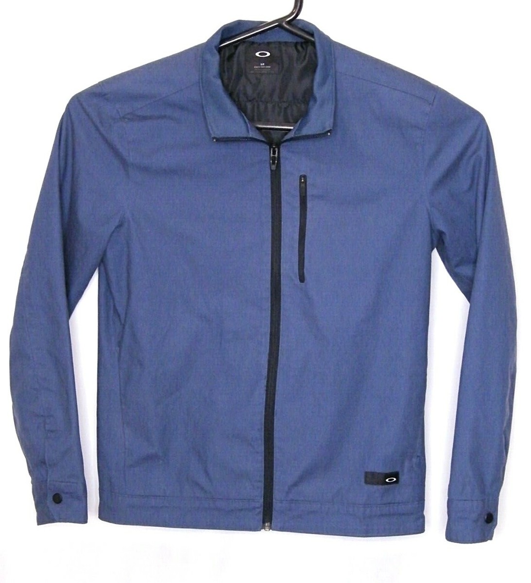 Oakley Full Zip Light Insulated Golf Jacket Blue Men's Small