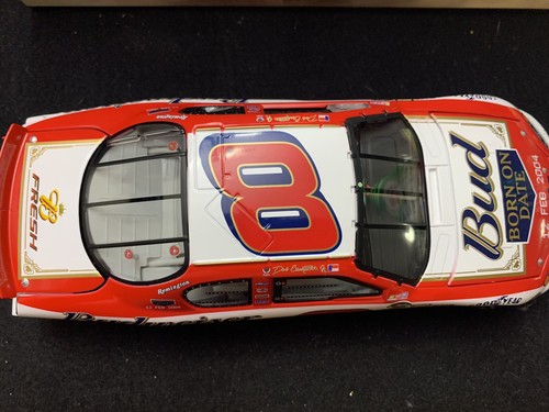 Nascar diecast 1 24 raced version Dale Earnhardt Jr Born on Date, Twin 125 win 2 - Picture 2 of 4