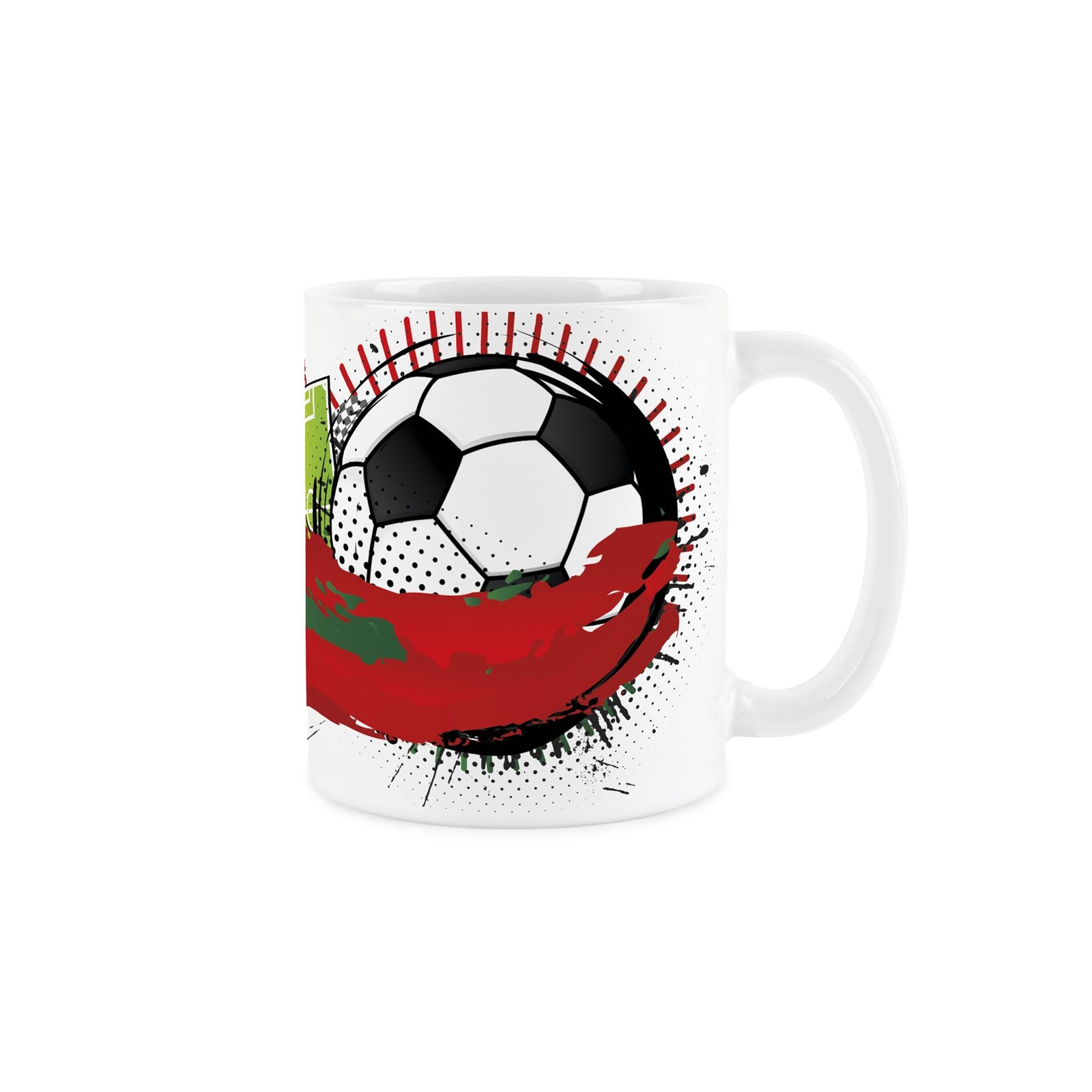 Portugal Football Mug - Football Team Portuguese Flag Ceramic Cup Gift