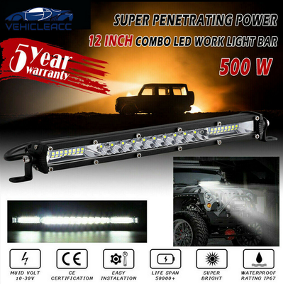 Luci A LED Auto Barra Da Lavoro Lampada Da Lavoro Guida Nebbia Offroad SUV 4WD D - Foto 12