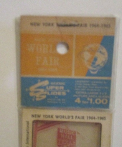 VINTAGE 1964 1965 NYWF NEW YORK WORLD'S FAIR SCENIC SUPER SLIDES STRIP/4 - Picture 2 of 4