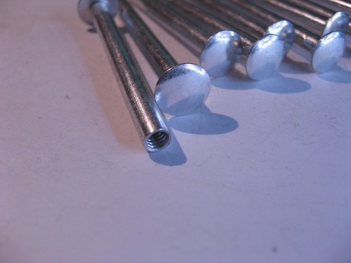 Chicago Screw Blind Post 2-1/2" Aluminum Without Fastener Mate - NOS Qty 10 - Imagen 2 de 4