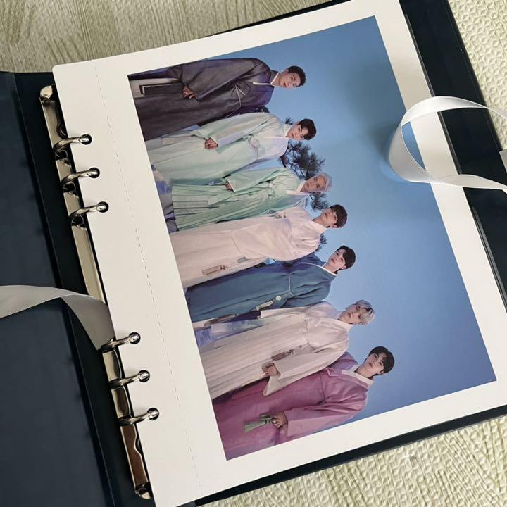 BTS Dalmajung Photo Card Binder Night Day Ver 2 Set Black