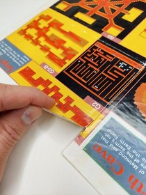 Final Fantasy 1990 Nintendo NES Dungeon Maps / Item Chart NES-FF-USA(A)