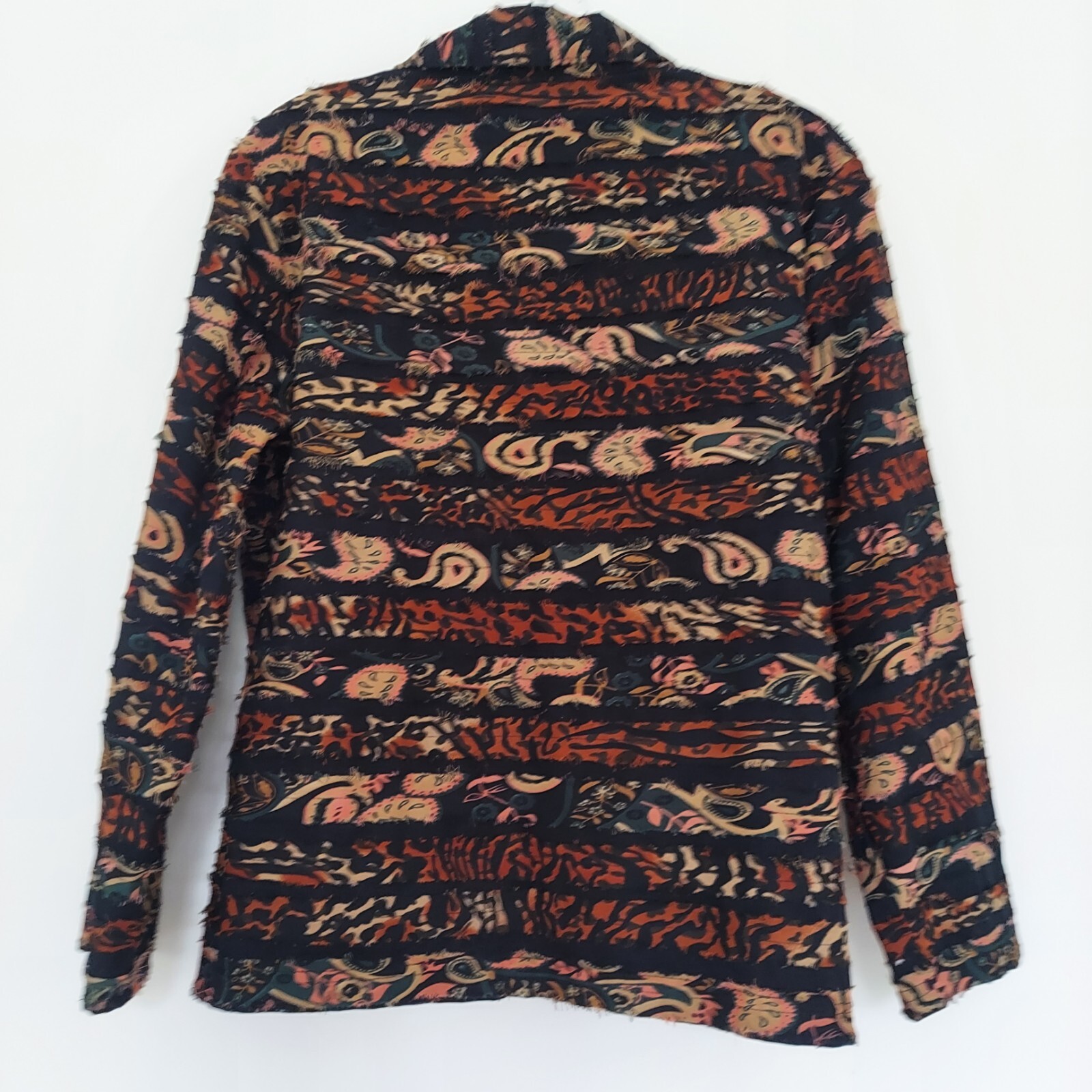 Choices Vintage Jacket Medium Patchwork Paisley A… - image 9