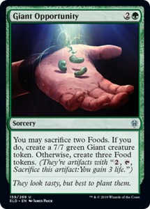Giant Opportunity - Foil x1 - Throne of Eldraine - NM-Mint, English - Throne of