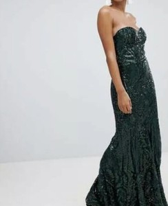 green sequin maxi dress