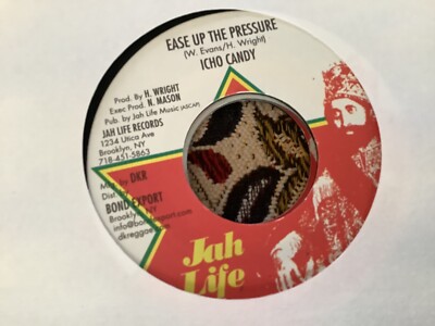 Icho Candy , Ease Up The Pressure, 7 ''Jahlife.