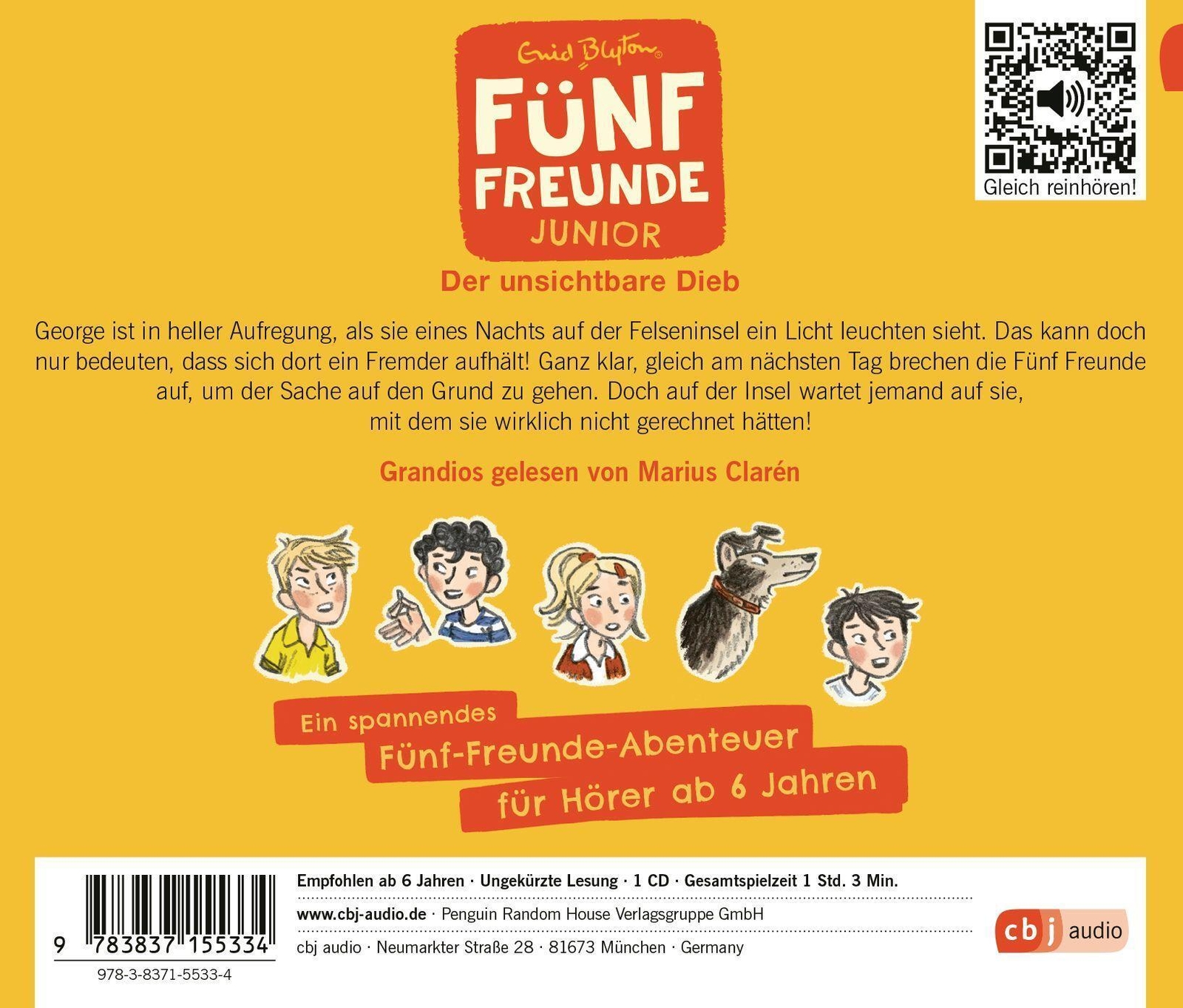Thumbnail - Fünf Freunde Junior - Der Unsichtbare Dieb | Enid Blyton | Deutsch |