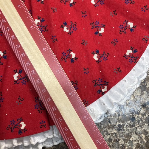 Bambola tedesca vintage Hans Gotz vestito floreale pizzo volant - Foto 8 di 8