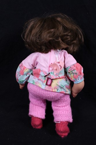 Götz Babypuppe Schlafaugen Maxi Muffin Flamingo Love Schnuller Haarreif 1927195 - Bild 3 von 3