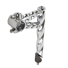 OG Lowrider Classic Double Twisted 2 Screw Stem 22.2mm Chrome