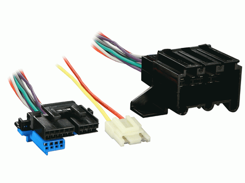 Metra & Turbo Wire GM 21 Pin Radio To GM 12 Pin Harness 70-1862 - Picture 1 of 3