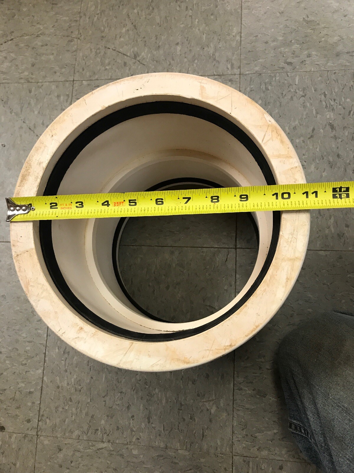 LOT OF EIGHT 8” PVC COUPLING Harco ASTM 3139, C.I. Size, Fits 9.05” OD