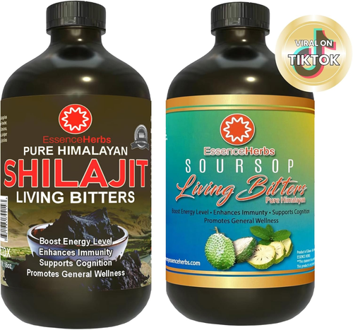 Soursop Bitters & Shilajit Bitters Bundle : Natural Complete Herbal Drink - Picture 6 of 12