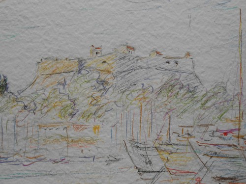 Egbert Patzig Gräfelfing Antibes Fort Carré Liegestühle Strand Cote d´ Azur - Bild 5 von 5