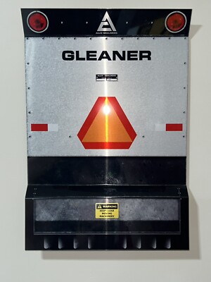 Wow!! Curved Allis Chalmers GLEANER COMBINE farm Equipment Tractor 3D Sign
