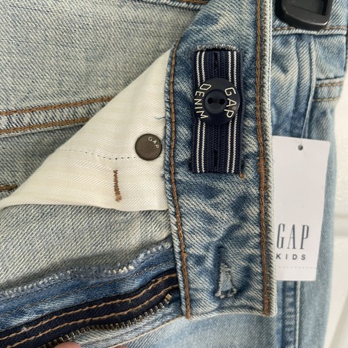 Gap Kids Plus Distressed Denim Mini Skirt Size 14 - Picture 9 of 9