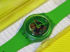 Swatch New Gent - GREEN LACQUERED  - SUOG103 - in NEU & OVP - Version 22