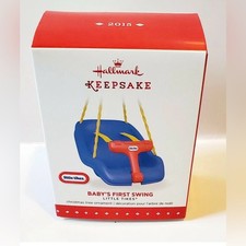 Hallmark Baby's First SwingOrnament - Blue