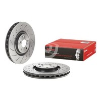 2X Brembo Bremsscheiben 360Mm Gelocht/Innenbel. Vorne Passend FÜR MERCEDES-BENZ