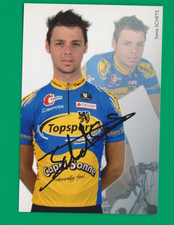 CYCLING Cycling Card STEVE SCHETS Team TOPSPORT Caprisonne 2008 Signed