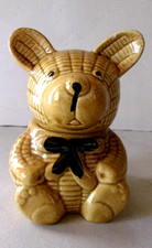 Keramik Honigbär Honigspender Honigtopf Bär Honig Aufbewahrung Vol.180 ml