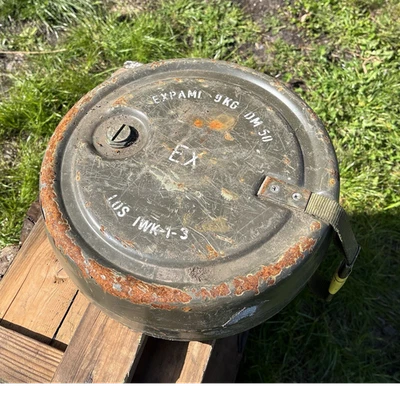 EXPA MI DM 51 Übungs Mittel 9kg Bundeswehr & Tragegurt, militärisch, Deutschland - Bild 1 von 4