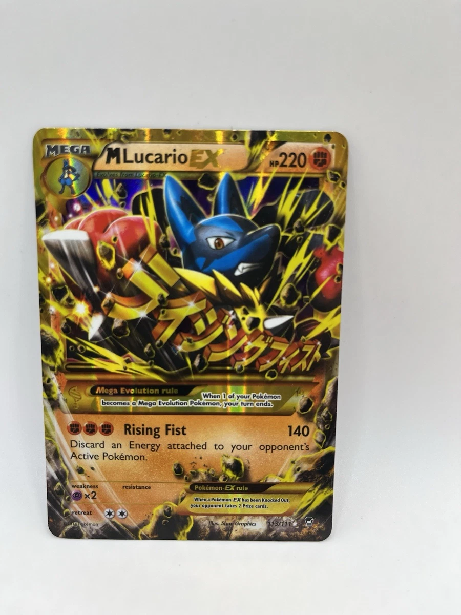 Pokémon TCG XY-Furious Fists Secret Rare Individual Collectible