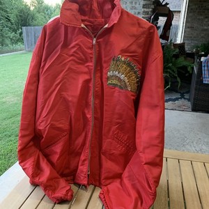 Vintage Felco Lined Windbreaker With Hood Jacket Acrilan Lined. Sports school