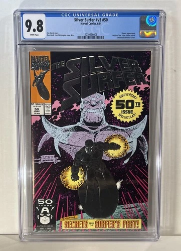Silver Surfer v3 #50 CGC 9.8 graded comic